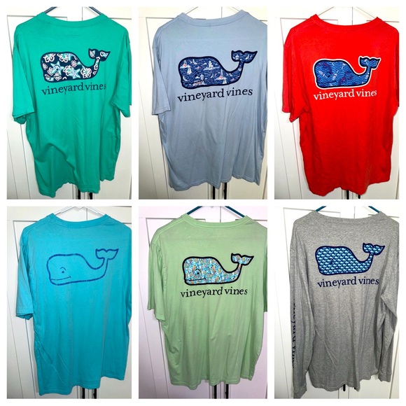 Mens Lot of 9 Vineyard Vines shirts size L - Picture 1 of 10